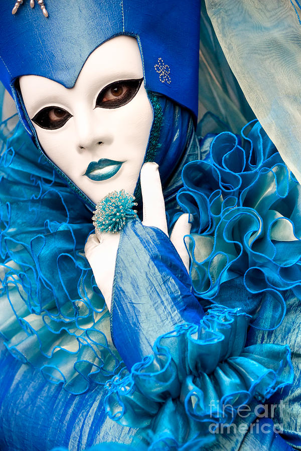 Venice Carnival Mask 2 Photograph by Luciano Mortula