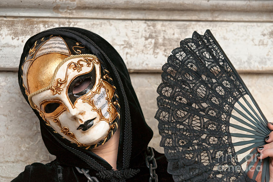 Venice Carnival Mask 4 Photograph by Luciano Mortula