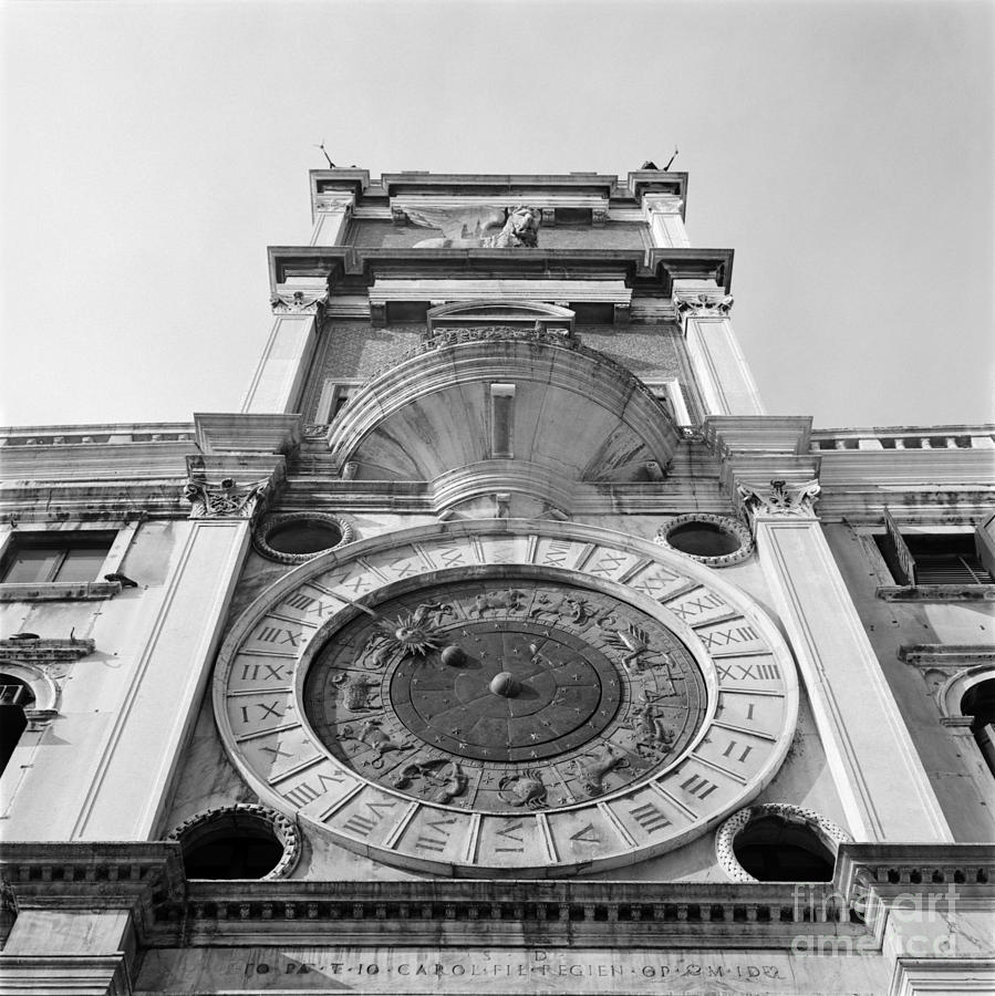 Venice Clock Tower Photograph by Riccardo Mottola
