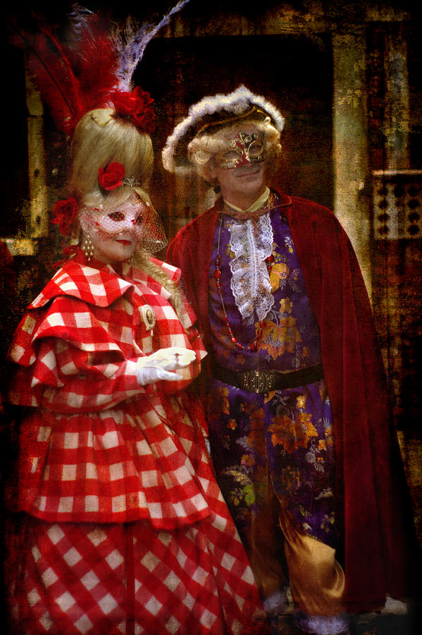 Venice Costumed Les Misrables Photograph by Suzanne Powers