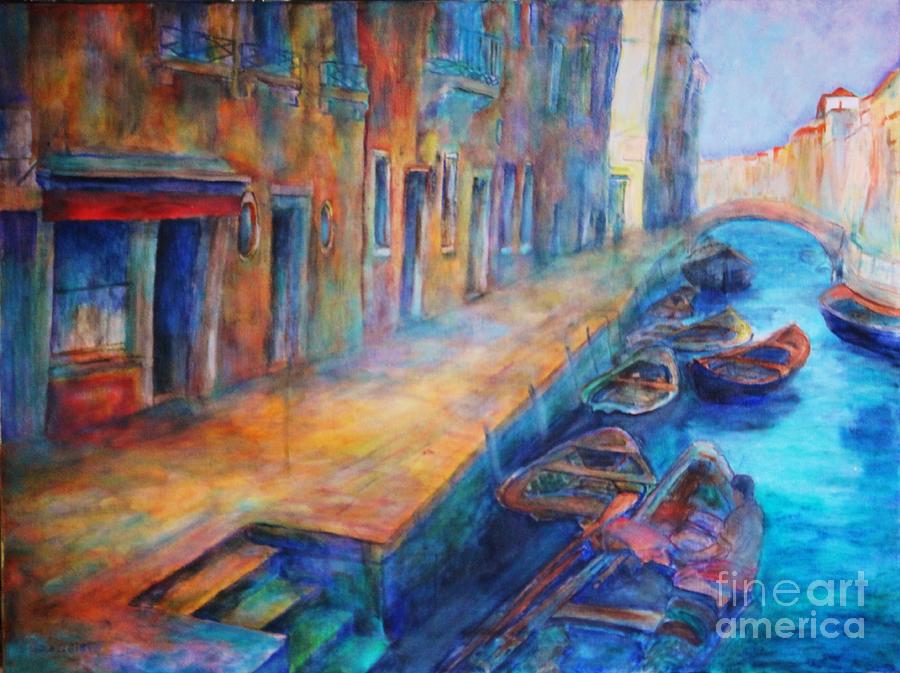 Venice Painting by Dagmar Helbig