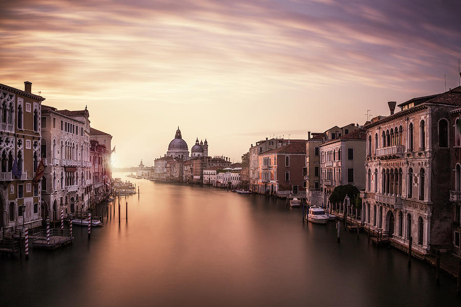 Boat Photograph - Venice by Dan Muntean