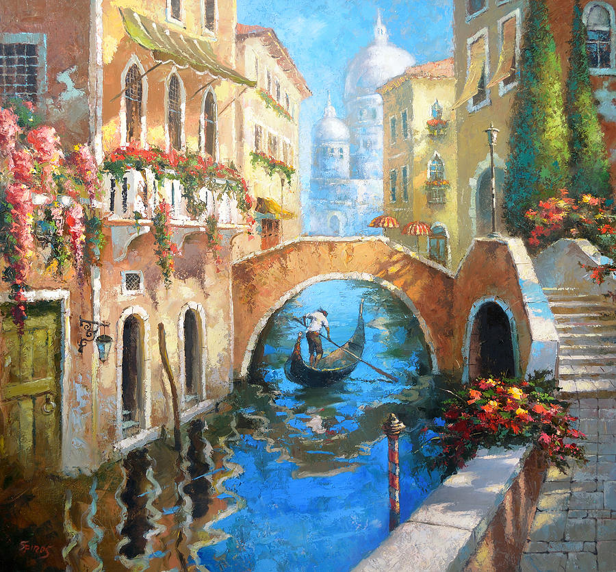 Venice Painting by Dmitry Spiros