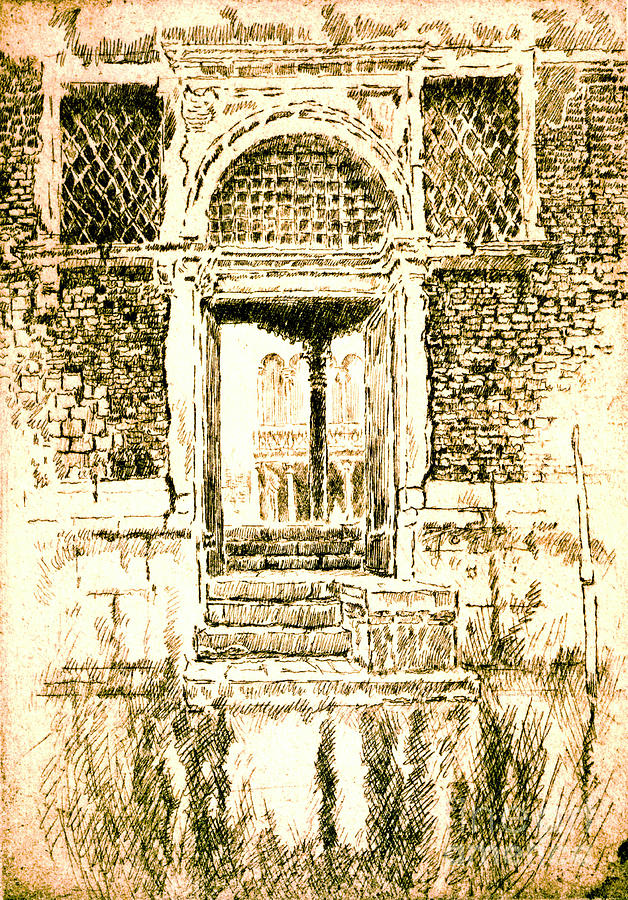 Venice Doorway 1885 Photograph by Padre Art