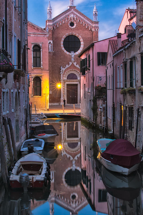 Venice Evening Photograph by Joan Herwig