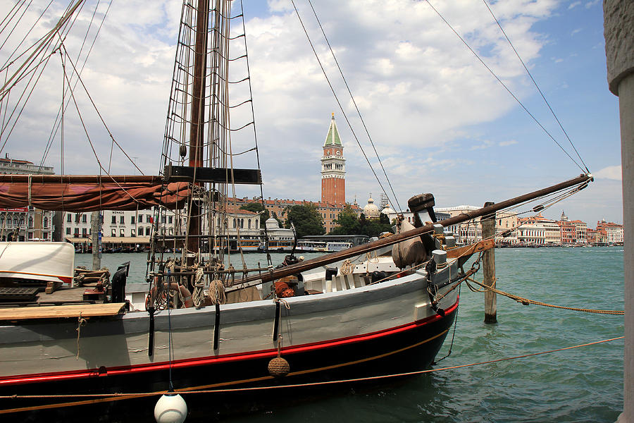 Venice Fishing Boat Photograph by Andrew Fare