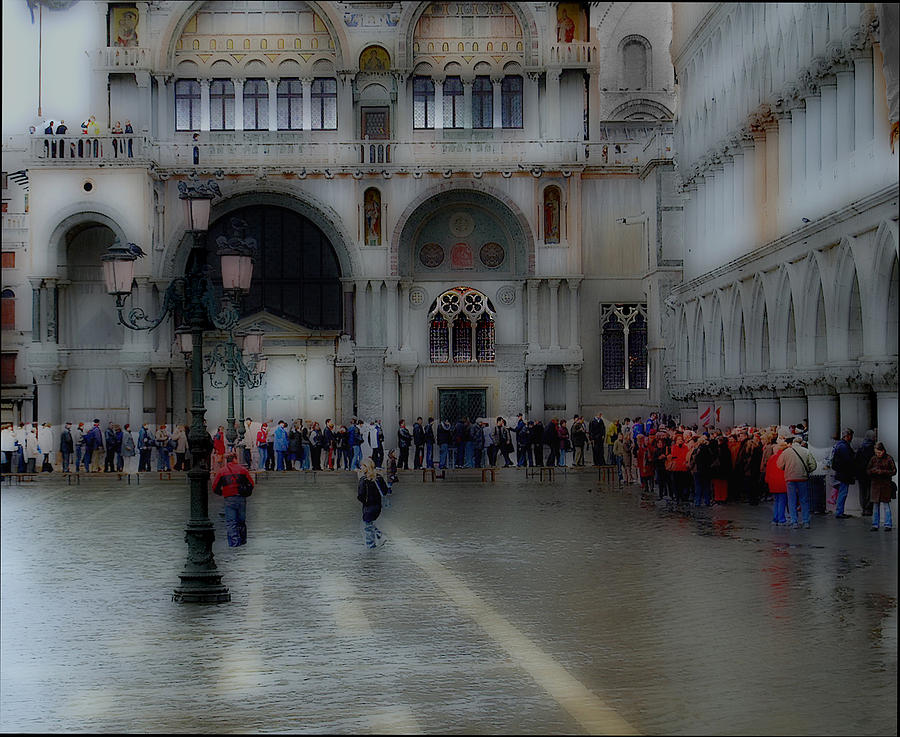 Venice High Water Photograph by Caroline Stella