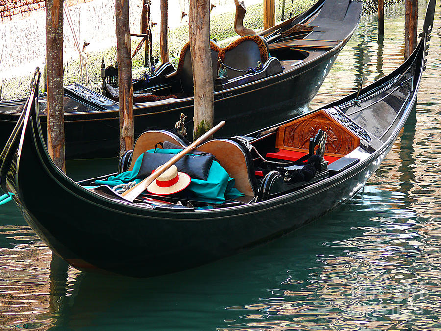Venice Gondola Photograph by Jeanne  Woods