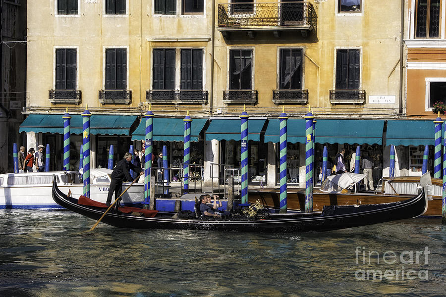 Venice Gondola Photograph by Timothy Hacker