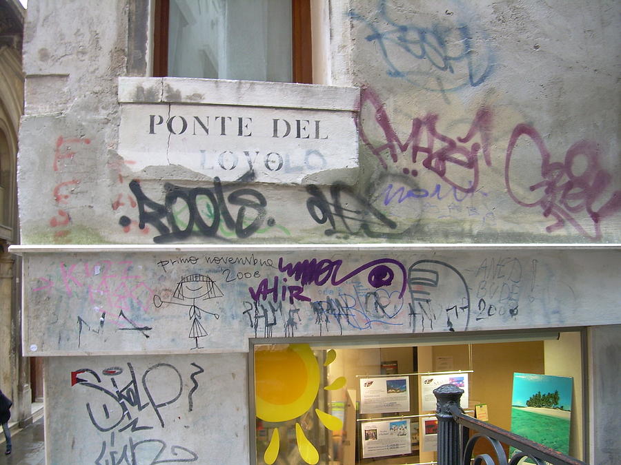 Venice Graffiti Photograph by Joseph Litzinger