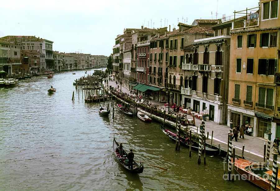 Venice Grand Canal Photograph by Bob Phillips