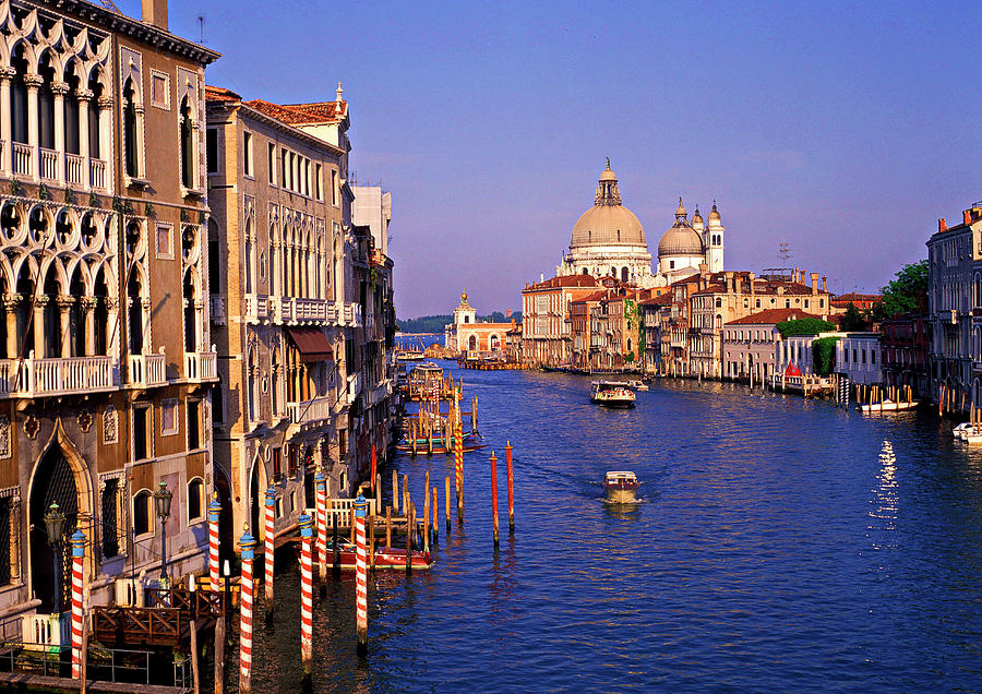 Venice, Grand Canal, Italy Photograph by Hans-peter Merten