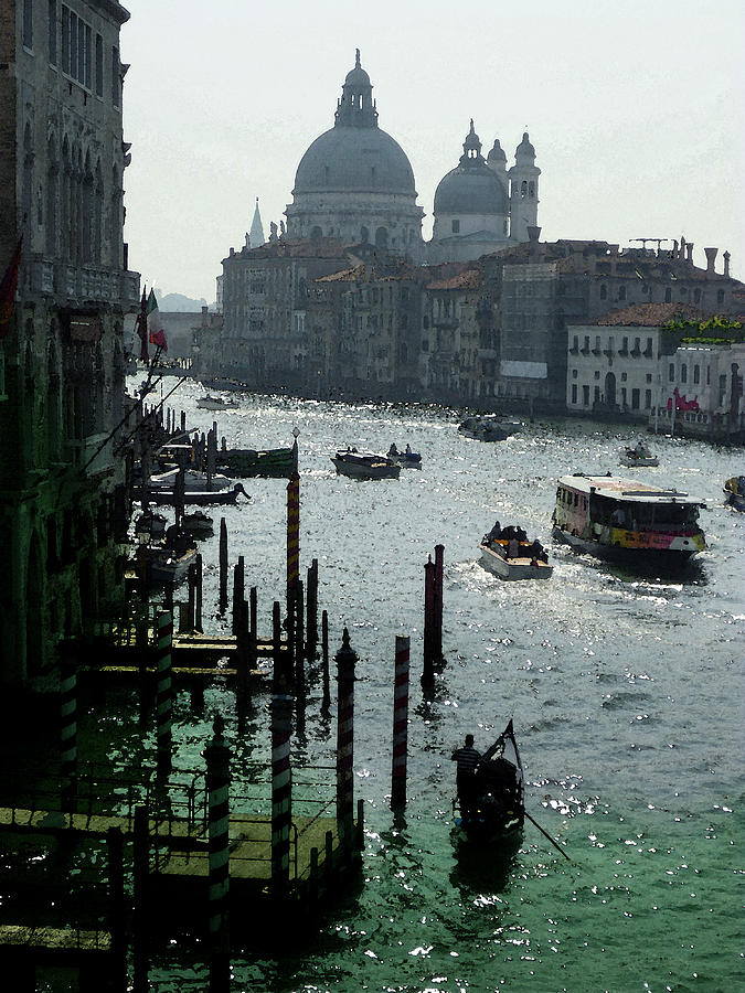 Venice Grand Canale Italy Summer Photograph by Irina Sztukowski