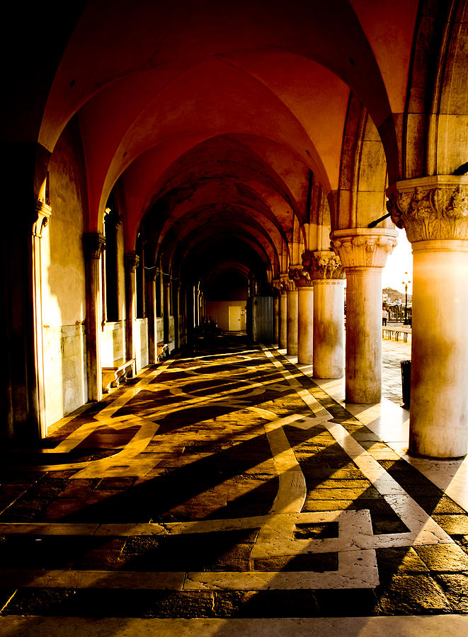 Venice Hallway in the Morning Photograph by Anthony Doudt