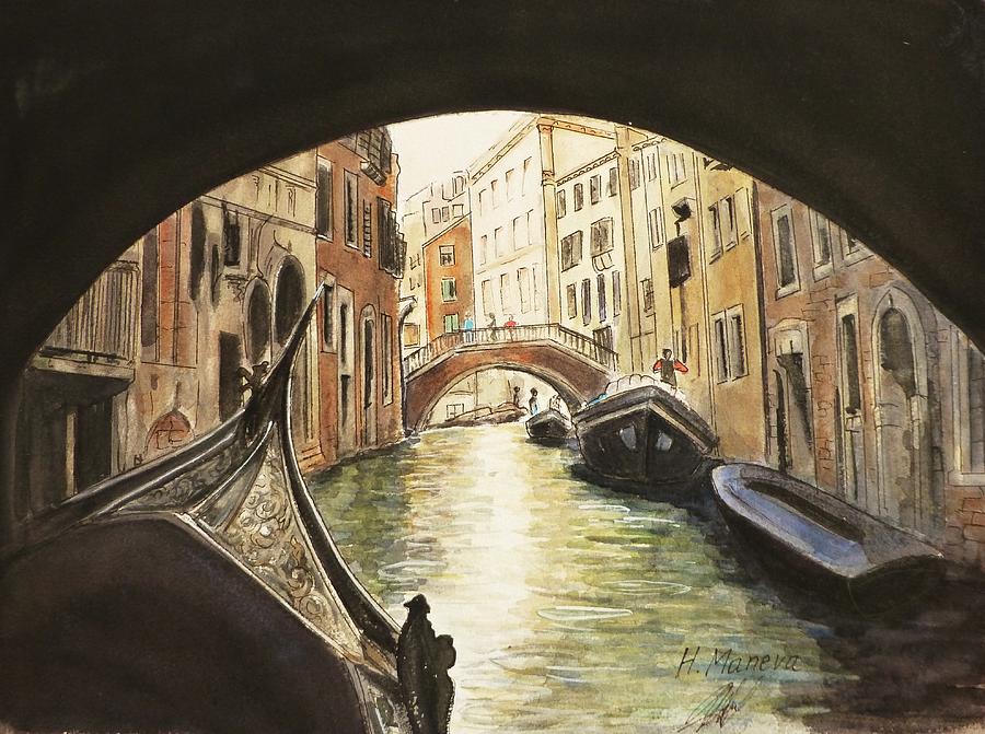 Venice II Painting by Henrieta Maneva