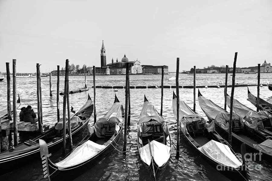 Venice in B/W Photograph by Luciano Mortula