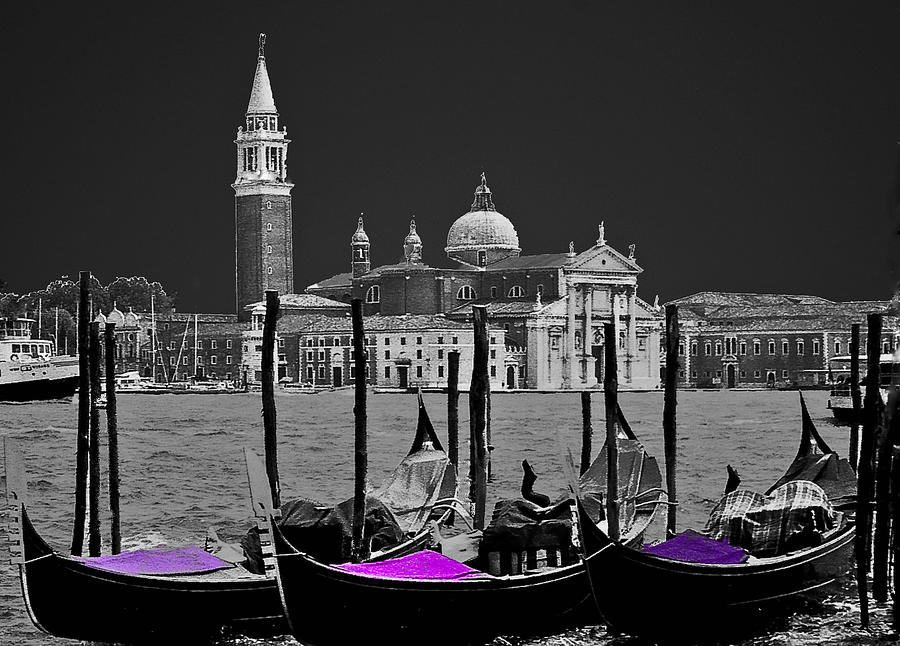 Venice in Black and White Photograph by Caroline Stella