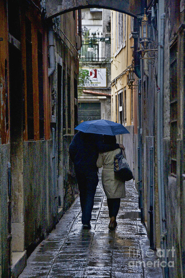 Venice in the Rain Photograph by Crystal Nederman