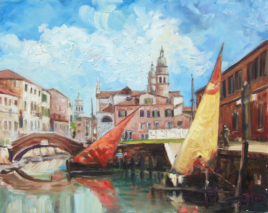 Venice Painting by Irek Szelag