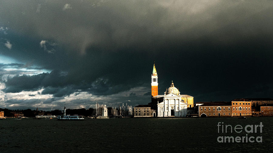Architecture Photograph - Venice island Saint Giorgio Maggiore by Heiko Koehrer-Wagner