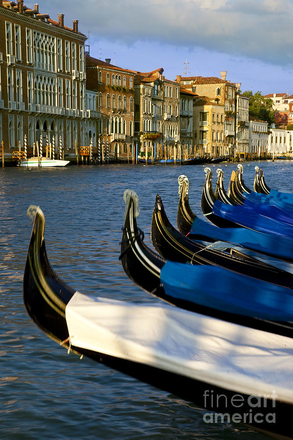 Boat Photograph - Venice Italy by Brian Jannsen