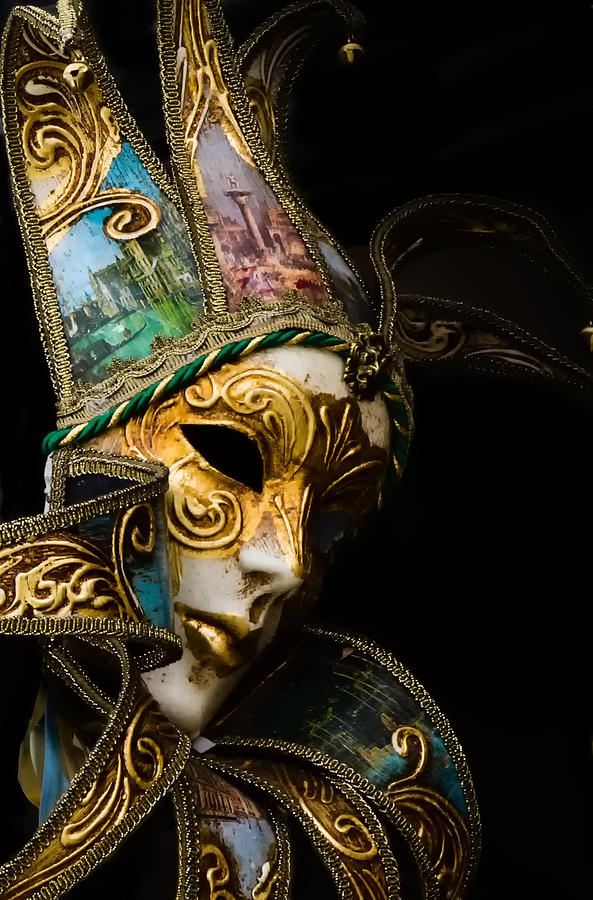 Venice Italy - Carnival Mask Photograph by Russell Mancuso