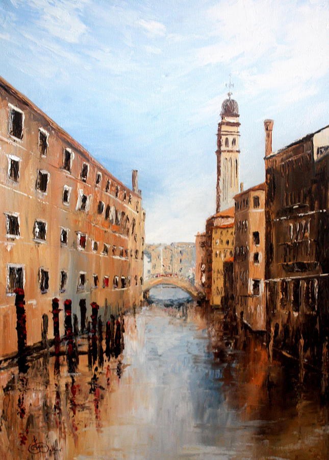 Venice Italy Painting by Jean Walker