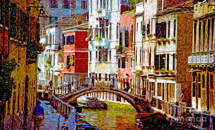 Venice Italy Ver -1 Photograph by Larry Mulvehill