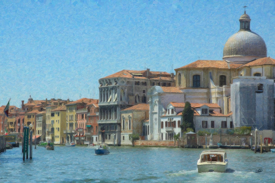 Venice Itl1027 Painting by Dean Wittle