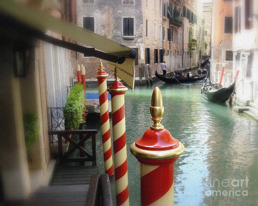 Boat Photograph - Venice #2 by Jodie Marie Anne Richardson Traugott          aka jm-ART