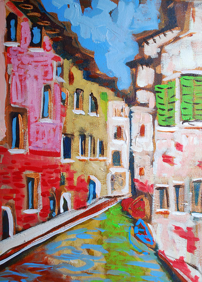 Venice Painting by Kurt Hausmann