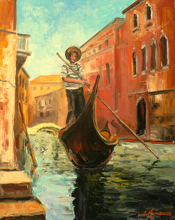 Venice Painting by Luke Karcz