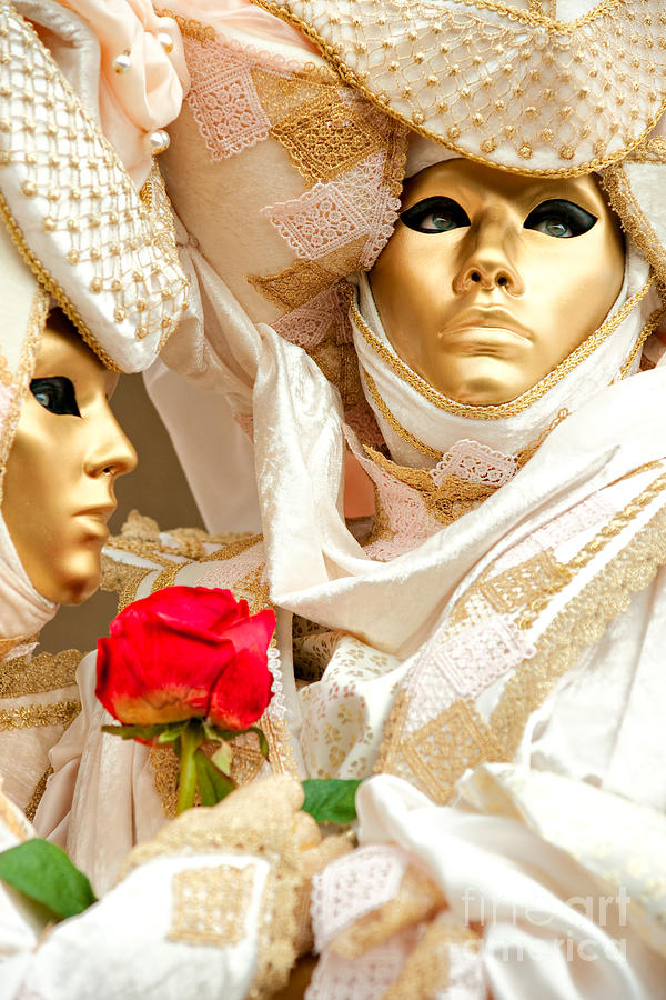 Venice Masks - Carnival Photograph by Luciano Mortula