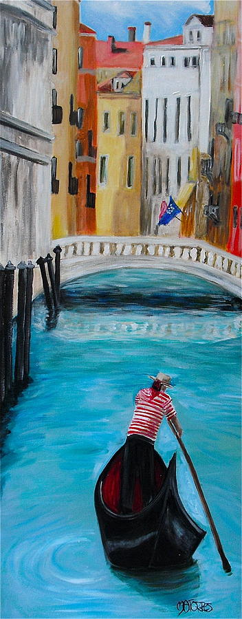 Venice Painting by Melissa Torres