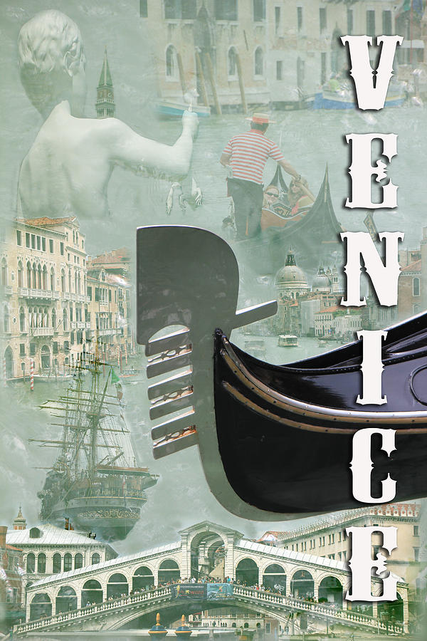 Venice Montage 2 Photograph by Andrew Fare