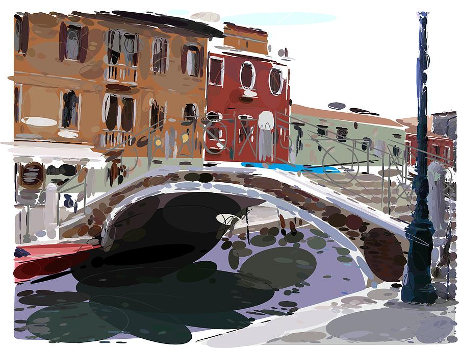 Venice Digital Art by Salvatore Cammarata