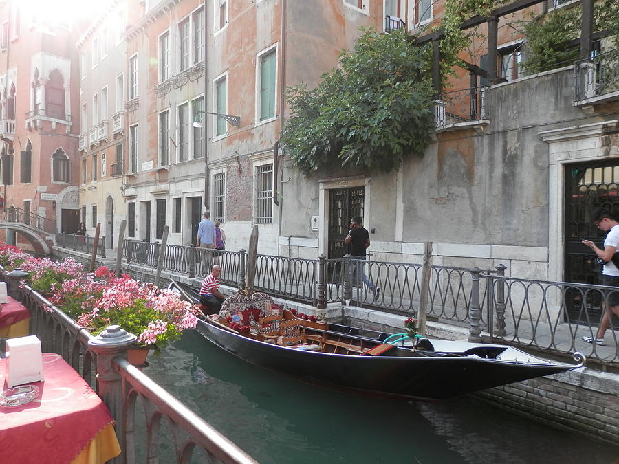 Venice Scene Photograph by Pema Hou