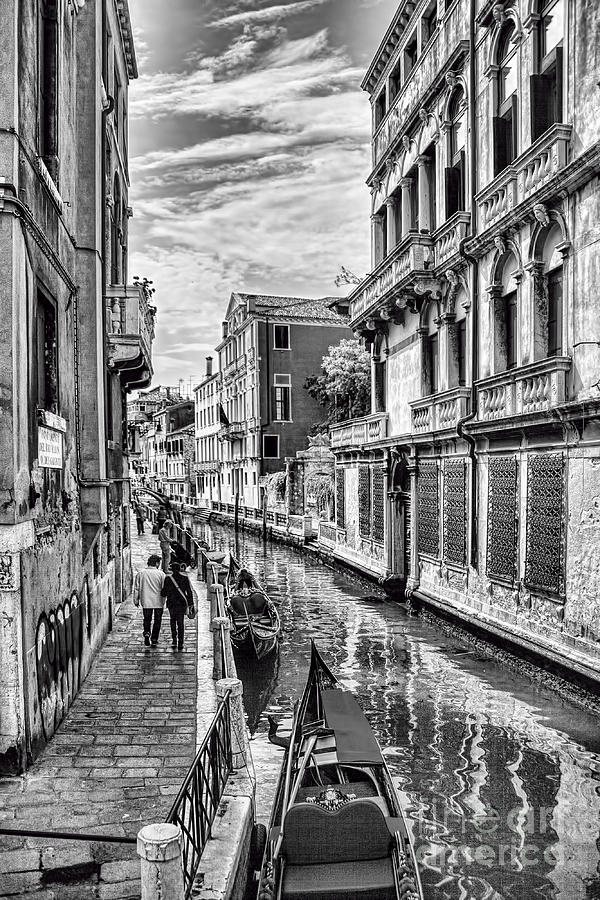 Venice Scenes Photograph by Shirley Mangini