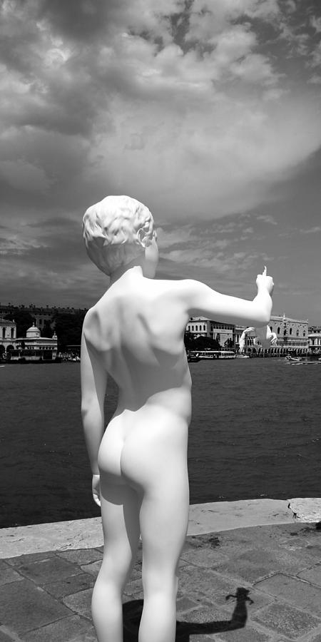 Venice Statue 2 Photograph by Andrew Fare
