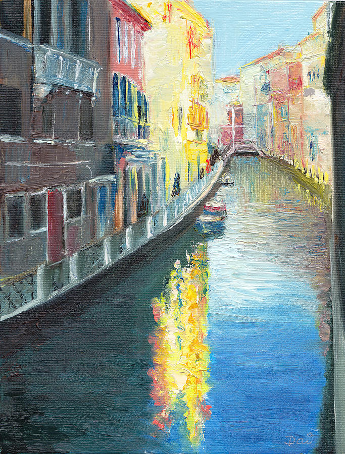 Venice Sunshine Painting by Dai Wynn