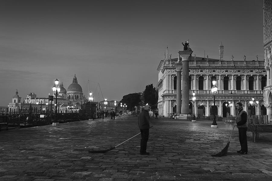 Venice Sweepers Photograph