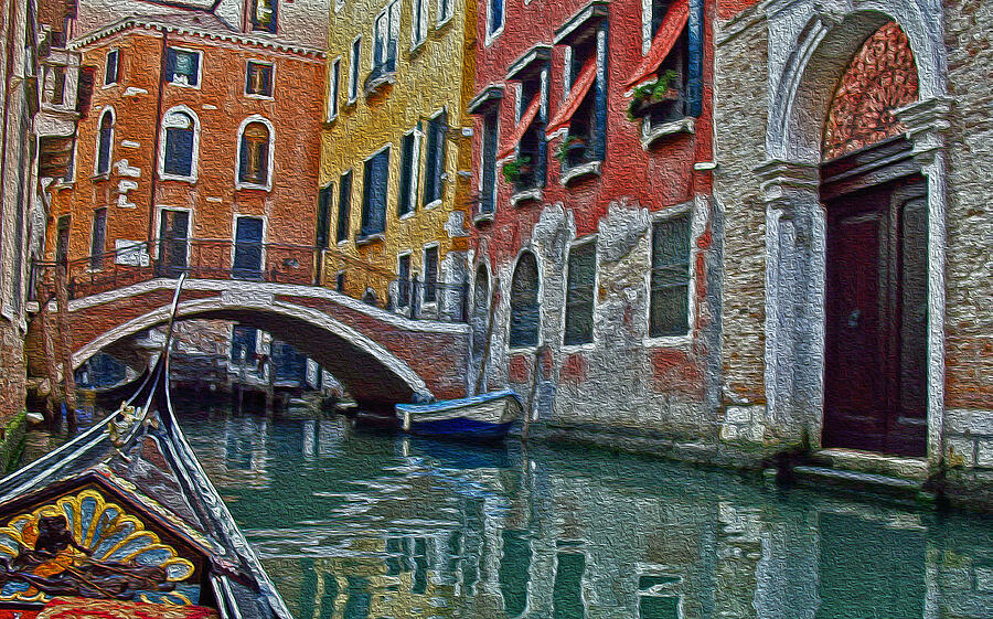 Venice Italy Water Home Photograph by Will Burlingham
