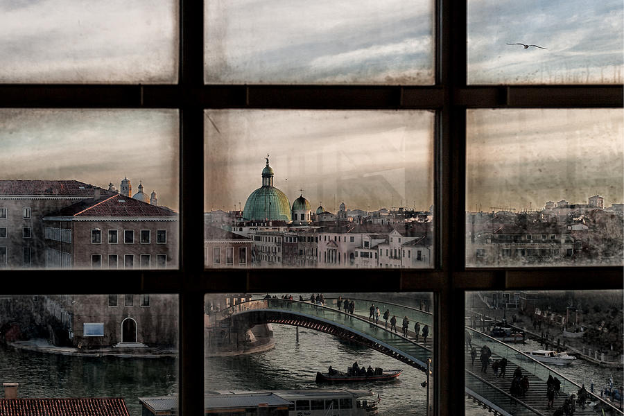 Venice Window Photograph by Roberto Marini