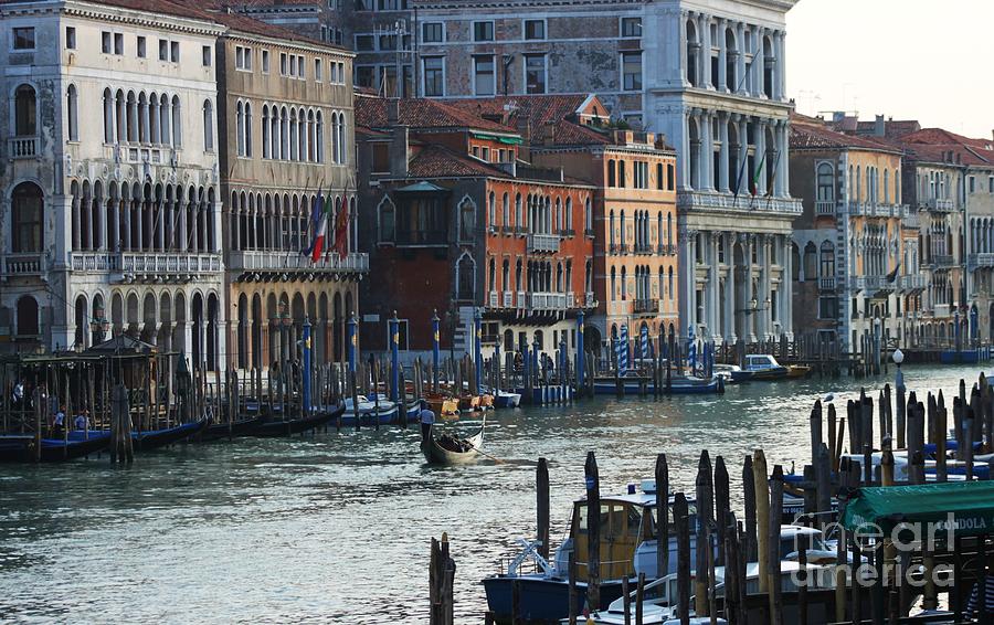 Architecture Photograph - Venise perspective by Bernard MICHEL