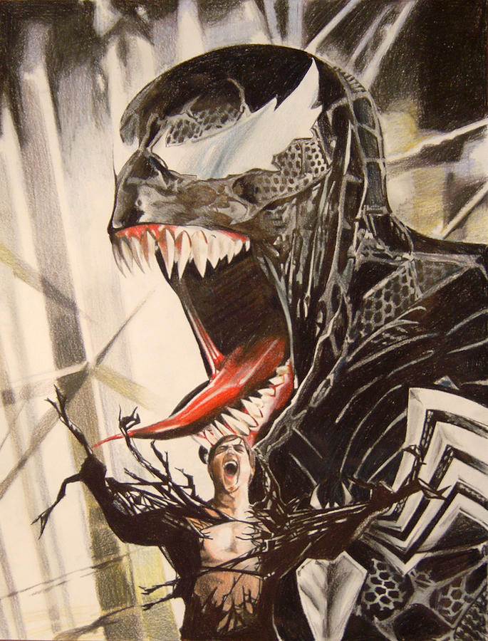 Venom Painting by Joseph Christensen - Fine Art America