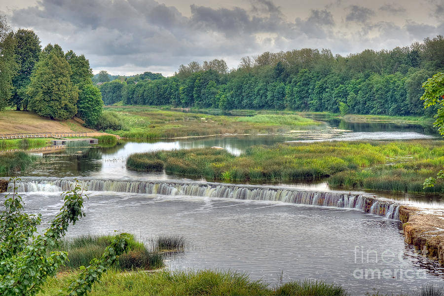 Venta Waterfall Kuldiga Latvia Photograph by Martin Konopacki