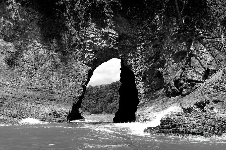 Ventana Sea Caves Costa Rica Photograph by Teresa Zieba