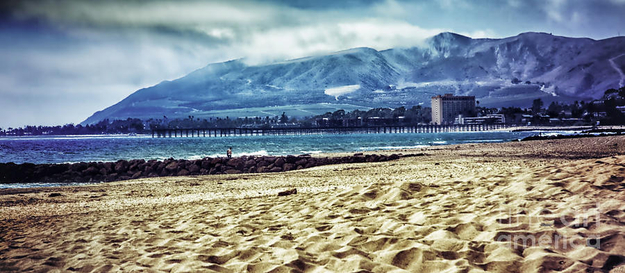 Pier Photograph - Ventura Pier from Pierpont Beach by David Millenheft