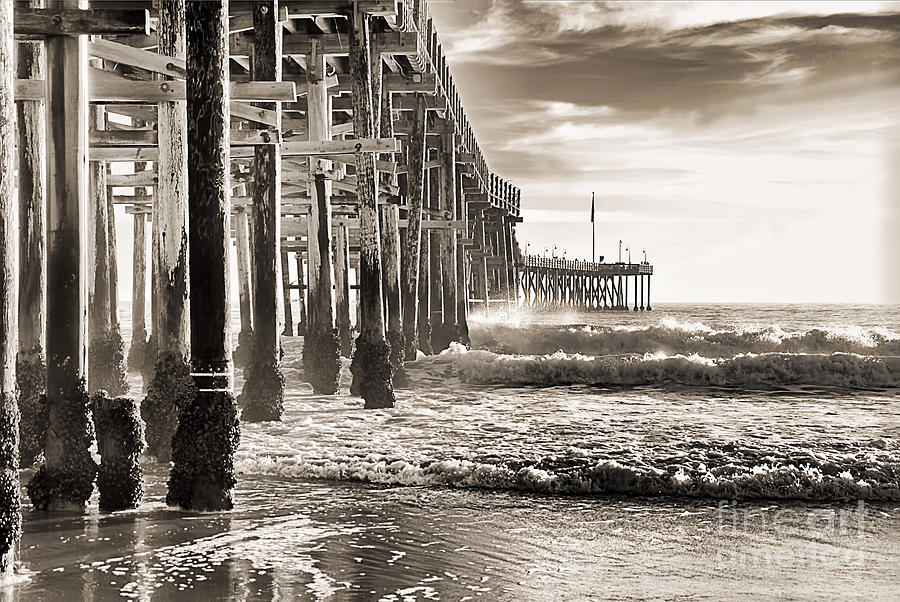 Ventura Pier Study I Photograph by Norma Warden
