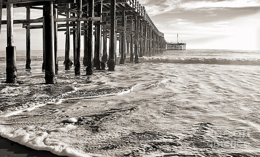 Ventura Pier Study III Photograph by Norma Warden